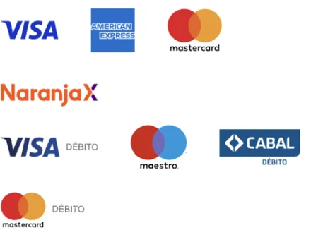 Tarjetas de crédito y débito